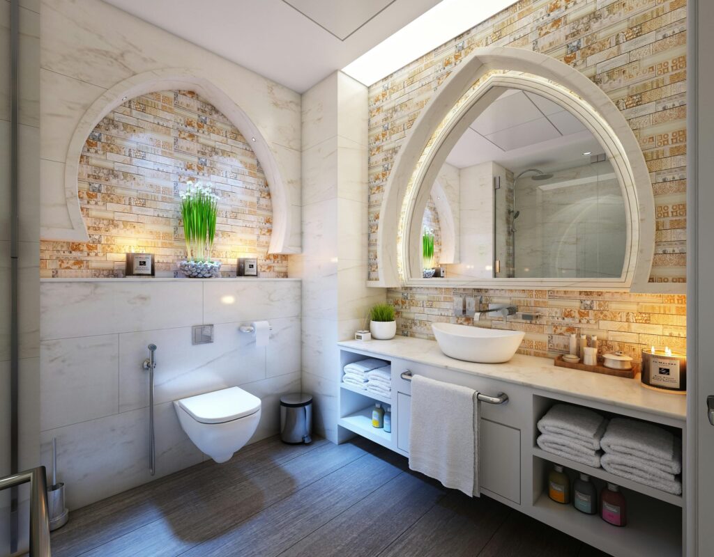renovated washroom